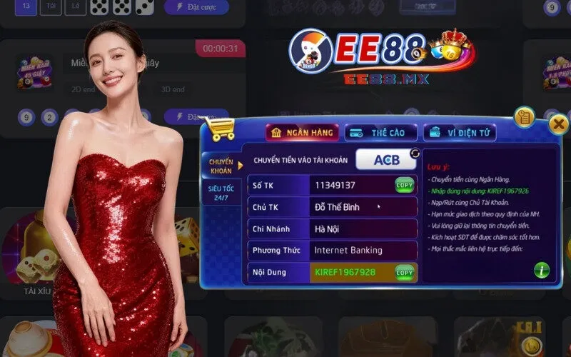 Hướng dẫn rútnạp tiền nhanh chóng